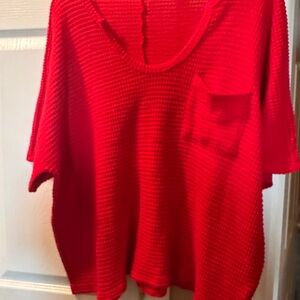 Zenana Outfitters Scarlet Knit Top